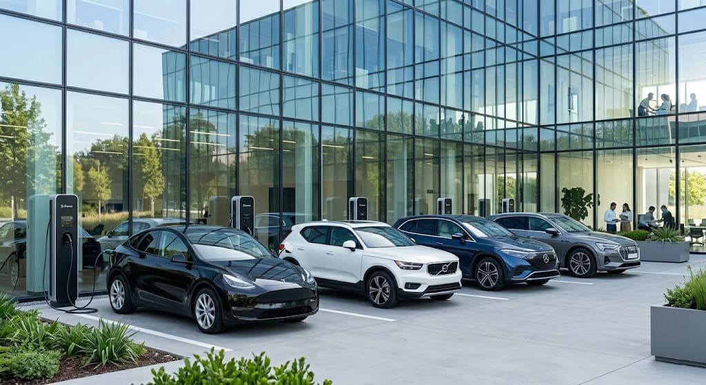 Céges elektromos autó töltés: otthoni, irodai és nyilvános megoldások